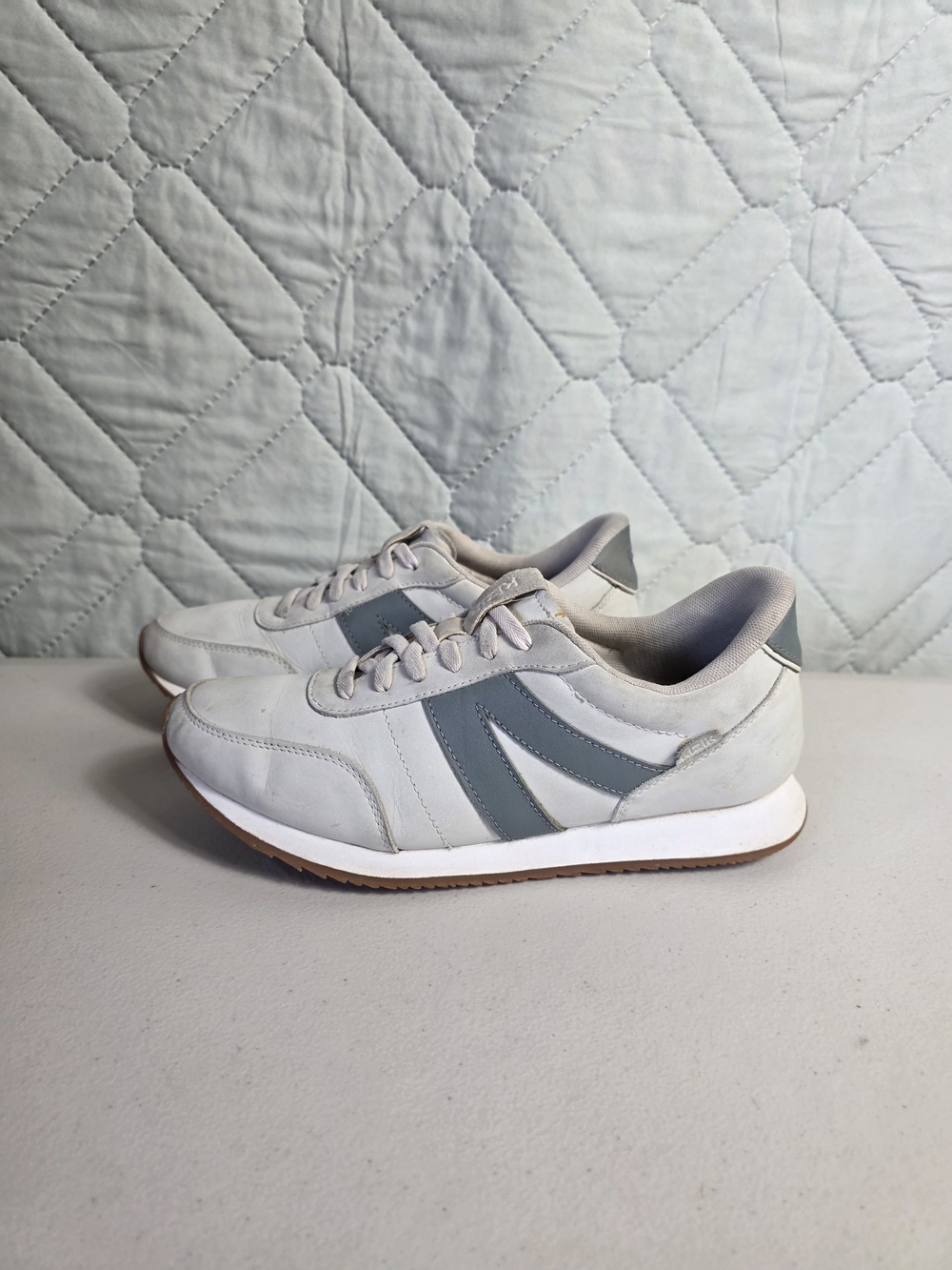 PONY Slam Dunk Lo Women's White & Gray Sneakers - Picture 5 of 10